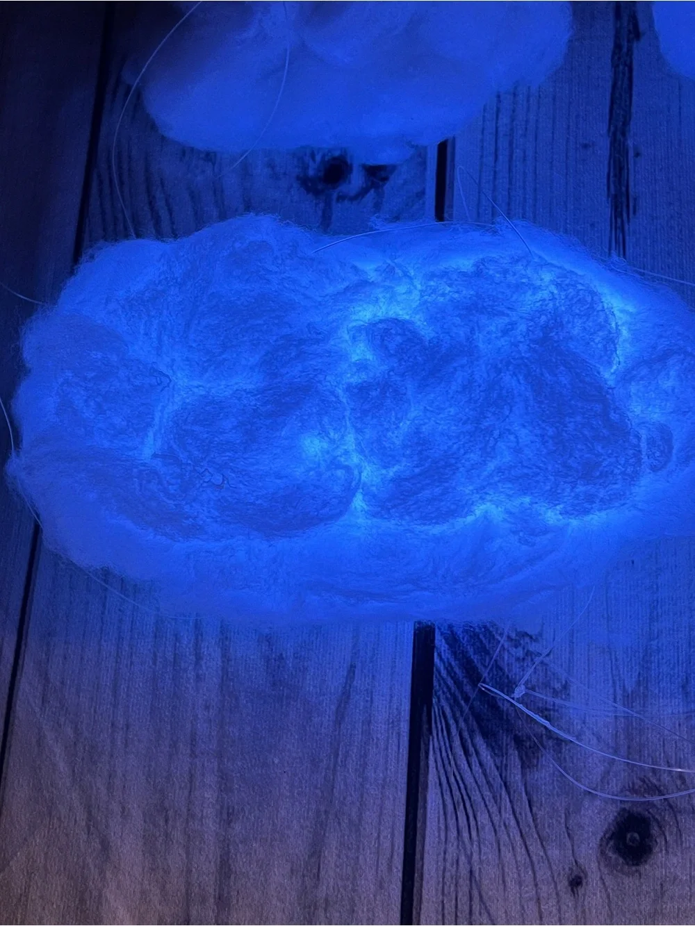 Handmade Hanging Cloud Decor Props - Set of 7